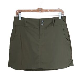 Prana Britten Skort Olive Army Green Gorpcore Sporty